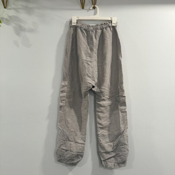 NSF SHAILEY PANT in Lyocell + Linen - Picture 3 of 4